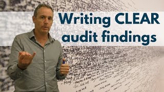 How to write a CLEAR audit finding statement [upl. by Enyrhtak]