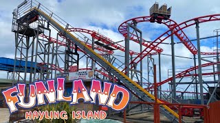 Funland Hayling Island Vlog July 2021 [upl. by Alesiram151]