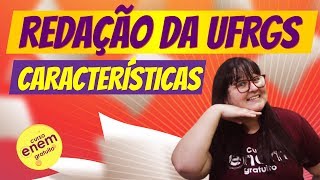 REDAÇÃO DA UFRGS CARACTERÍSTICAS [upl. by Ainaznat]