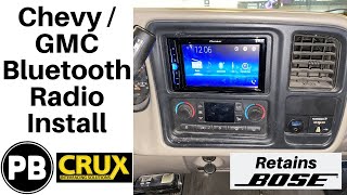 1995  2006 Chevy  GMC Stereo Install [upl. by Sillaw427]