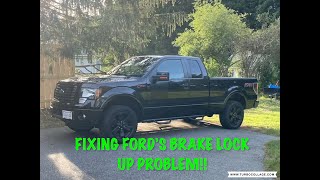 How to Fix the Locking Brake Problem on Ford F150 [upl. by Nerual]