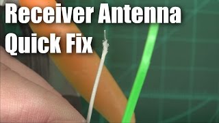 How to repair a broken receiver antenna [upl. by Ziom601]