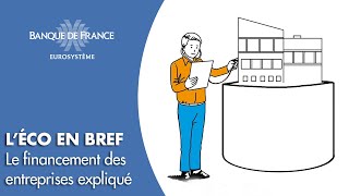 Le financement des entreprises expliqué  Banque de France [upl. by Atazroglam]