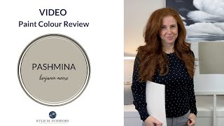 Paint Colour Review Pashmina Benjamin Moore AF100 [upl. by Nowad]