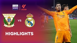 Leganes 03 Real Madrid  LaLiga 2425 Match Highlights [upl. by Oidivo131]