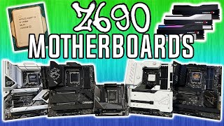 Need Help Choosing A Z690 Motherboard Watch This First [upl. by Enelhtak]