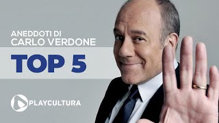 Top 5 aneddoti di Carlo Verdone [upl. by Dinse]