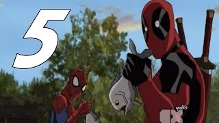 Deadpool in Ultimate SpiderMan 56 vs SpiderMan [upl. by Vida]