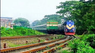 Mega Compilation of Intercity train of Bangladesh Railway  EMD amp ALCO Loco  Metre amp Broad Gauge [upl. by Fisken]