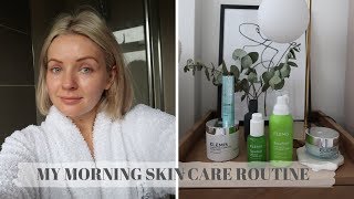 MORNING SKIN CARE ROUTINE  WITH ELEMIS  LAURA BYRNES [upl. by Nnuahs]