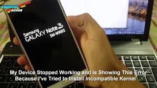 SMN900  SMN9005 LTE How to Install Official Stock Firmware Android 50 Lollipop Galaxy Note 3 [upl. by Ykcir]