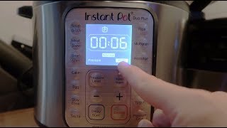 Instant Pot Duo Plus Pressure Cooking Settings [upl. by Ariayek]