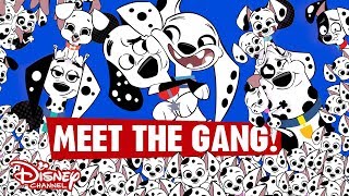 101 Dalmatian Street  Meet the Gang 👋  Disney Channel UK [upl. by Semajwerdna]