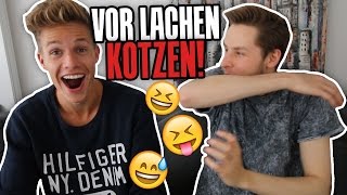 LACHEN UND KOTZEN MIT LUCA  DONT LAUGH CHALLENGE [upl. by Lednew131]