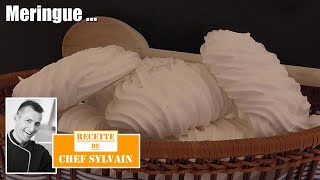 Meringue  Recette par Chef Sylvain [upl. by Ittam]