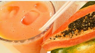 Best Haitian Papaya Juice Jus Papaye Recipe [upl. by Roberta]