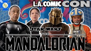 THE MANDALORIAN Actor Panel – LA Comic Con 2024 [upl. by Shorter]