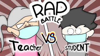 RAP BATTLE TEACHER VS STUDENTPinoyAnimation [upl. by Dnalkrik]