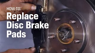 AutoZone Car Care Replacing Brake Pads [upl. by Kayne973]