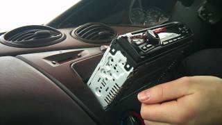 ford focus radio installation [upl. by Thirza593]