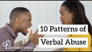 10 Patterns of Verbal Abuse That Are Easy to Miss [upl. by Littlejohn]