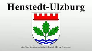 HenstedtUlzburg [upl. by Wendelina]