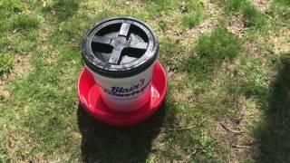 Homemade Chicken Waterer [upl. by Lorolla]