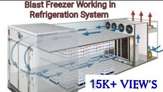 Blast Freezer  How Its Work [upl. by Kimbell]