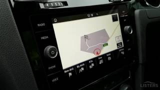 How to enter a postcode in your Volkswagen satnav [upl. by Reginnej824]