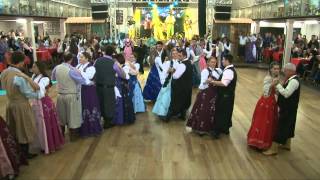 Formatura Dança Gaúcha Polonese Bugio Rancheira Chamamé Vaneira marcada e Valsa Tchê Menina [upl. by Nuhsed684]