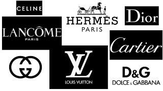 How to Pronounce Givenchy Dolce amp Gabbana Louis Vuitton amp 20 Luxury Brands [upl. by Wehtta83]