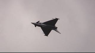 Eurofighter EF2000 Demonstration  RIAT 2024 [upl. by Latty]