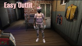 Female Tryhard Outfit Tutorial Easy  GTA 5 EP1 [upl. by Idnar]