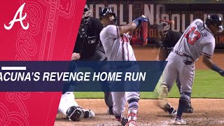 Ronald Acuna Jr gets revenge tensions with Marlins continue [upl. by Alanna]