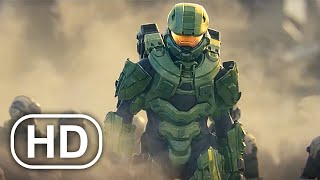 Master Chief Destroys Everyone amp Everything Scene 4K ULTRA HD  Halo Cinematic [upl. by Sauder]