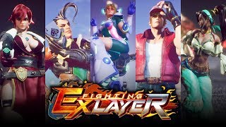 Fighting EX Layer  All Supers All DLC Characters [upl. by Ahsel]