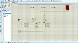 compteur synchrone modulo 5 bascule JK [upl. by Iblehs]