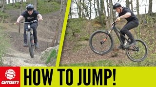 How To Jump A Mountain Bike [upl. by Ilonka106]