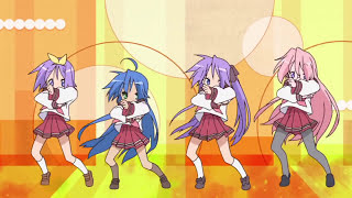 Lucky Star Opening  BluRay 720p らき☆すた [upl. by Ecad537]