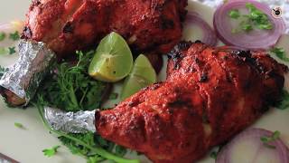 Chicken Tandoori Recipe  Restaurant Style Homemade Chicken Tandoori  Easy Chicken Recipes [upl. by Acimaj]