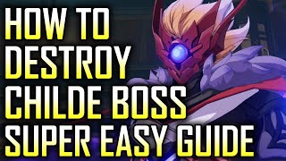 How to EASILY beat Childe Boss Guide amp Walkthrough  Genshin Impact [upl. by Joya]