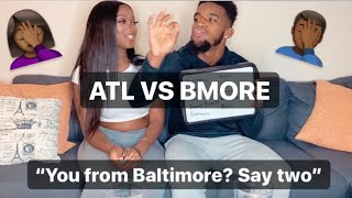 BALTIMORE VS ATLANTA ACCENT  1 BALTIMORE ACCENT VIDEO ON YOUTUBE [upl. by Lebasiram747]