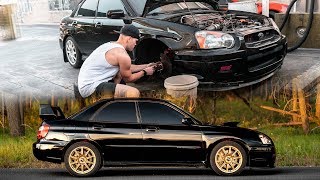 Rebuilding A Subaru STi in 10 Minutes [upl. by Worlock586]