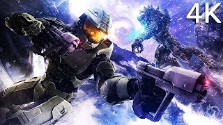 HALO 3 All Cutscenes Xbox One X Enhanced 4K 60FPS Game Movie UltraHD [upl. by Imelda499]