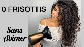 Comment BIEN UTILISER LE DIFFUSEUR  sans frisottis ni abîmer ses cheveux 🌸 [upl. by Melnick409]