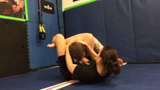 Triangle choke to arm bar [upl. by Kristof]