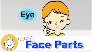 Learn Face Parts  Face Parts for Kids [upl. by Ibmat]