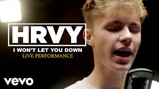 HRVY  quotI Wont Let You Downquot Official Performance  Vevo [upl. by Anelet]