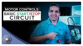 Basic Motor Control 3 wire Start Stop Circuit [upl. by Ileray]