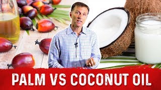 Palm Oil vs Coconut Oil – Health Benefits of Coconut Oil amp Palm Oil – Dr Berg [upl. by Elyak]